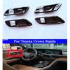 Декоративная рамка ручки салона автомобиля черная для Toyota Crown Signia 2025-2026