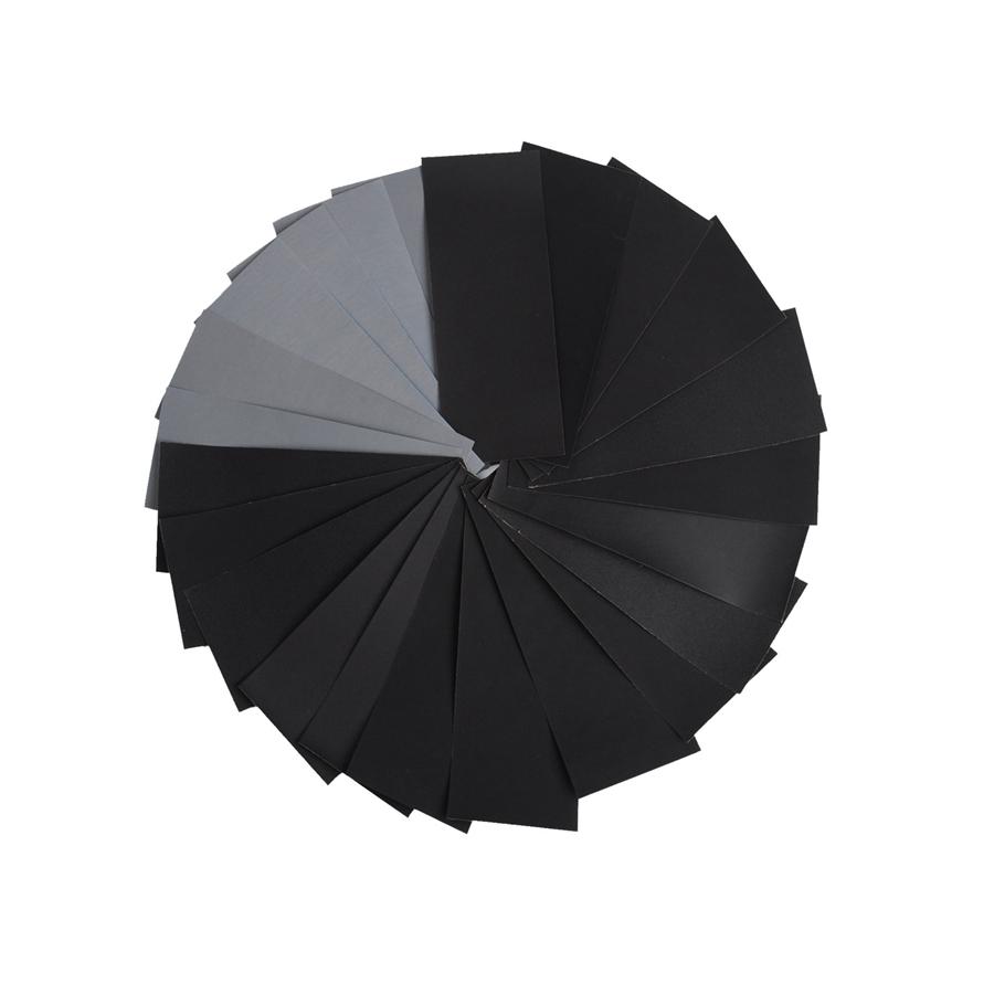 90 X Car 9X3.6" Silicon Carbide 80-3000 Grit Wet Dry Sandpaper Abrasive Paper