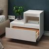 Nightstands 2 pcs White 60x34x51 cm Solid Pine Wood