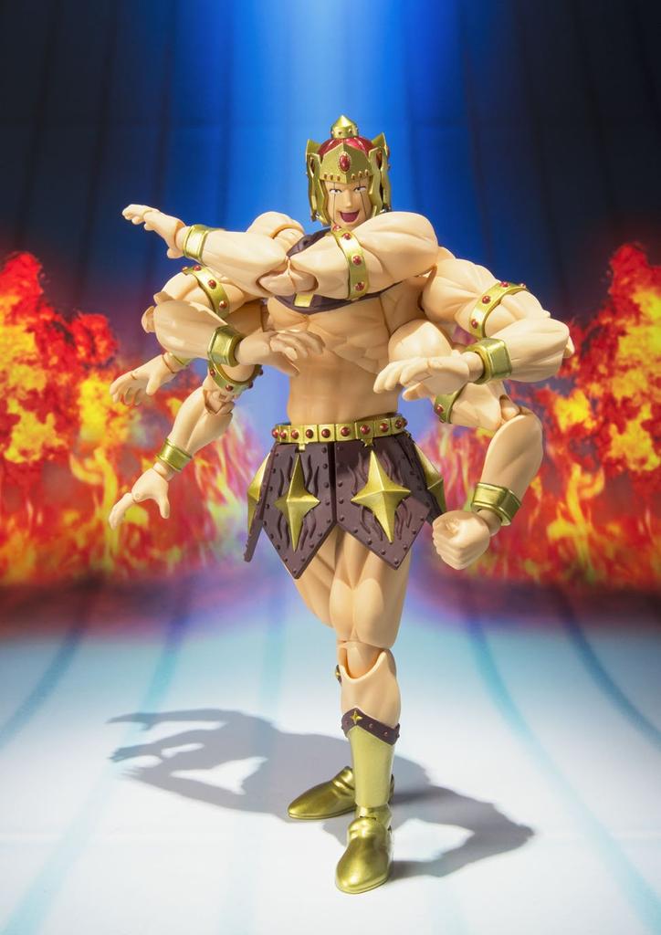 TAMASHII NATIONS Кинникуман Ашураман примерно 155 мм раскрашенная подвижная фигурка S.H.Figuarts АБС и ПВХ