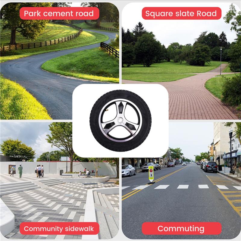 Электрический скутер-коляска для пожилых людей, колесо 12 дюймов, пневматическая шина 12 1/2X2 1/4, камера, ступица колеса, оборудование, шина-A87Q