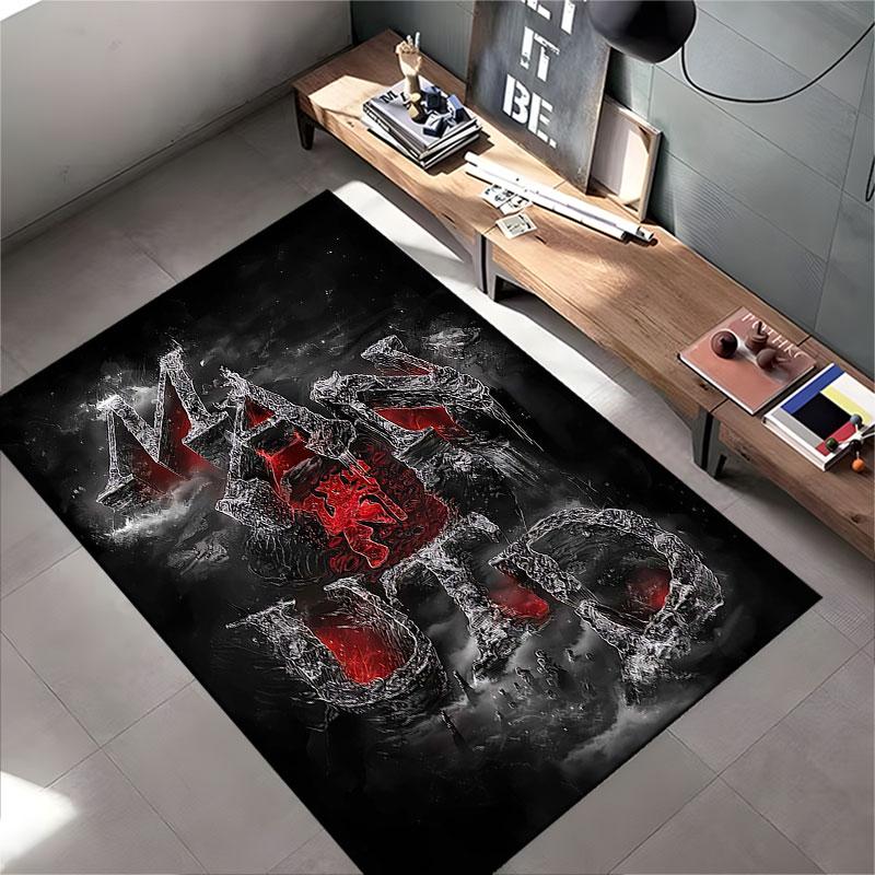 Manchester United Devil Theme suitable as a non-slip mat for the living room or bedroom sofa