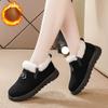 Women's Winter Walking Loafers Shoes Non-Slip Faux Fur Lining Warm Snow Boots Slippers Cozy Fuzzy Short Booties Indoor Outdoor House Shoes for Women