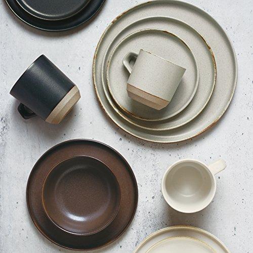 KINTO CLK-151 Plate, 160mm, Beige, Microwave and Dishwasher Safe, 29534