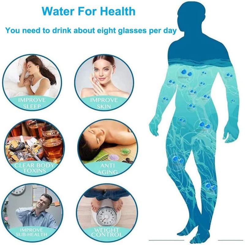 1800PPB портативный генератор водородной бутылки с водой, USB-перезаряжаемый, ионизатор водородной воды, чашка для здоровья для дома и путешествий