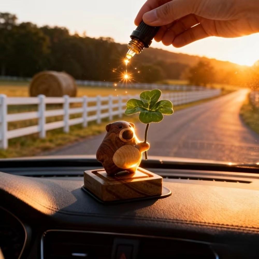 Cute Bear Essential Oil Diffuser Fragrance Ornament Desktop Aroma Diffuser Aroma Diffuser Car