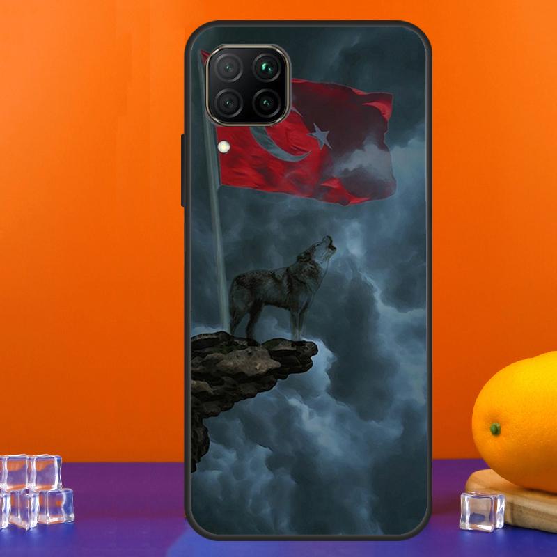 Турция Волк Мустафа Кемаль Ататюрк Для Huawei Nova 12s 12i 11i 8i 9 10 SE Y91 Y90 Y60 Y70 Y72 Y61 P20 P40 Lite P30 P60 Pro Чехол