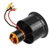 QXMotor 50mm EDF 12 Blades Ducted Fan with QF26114600KV 34S Brushless Motor for RC Airplane(CW )