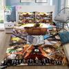 Anime Attack On Titan 3D Print Bedding Set Single Twin Full Queen King Size Bed Set Adult Kid Bedroom Bedding Gift