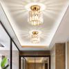 Crystal Ceiling Light Corridor Channel Ceiling Lamp Luxur Balcony Aisle Lamp Home Foyer Track Light Kitchen Ceiling Light
