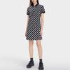Fila All Over Logo Print Casual Polo Dress Women Dresses F51W429314AZB