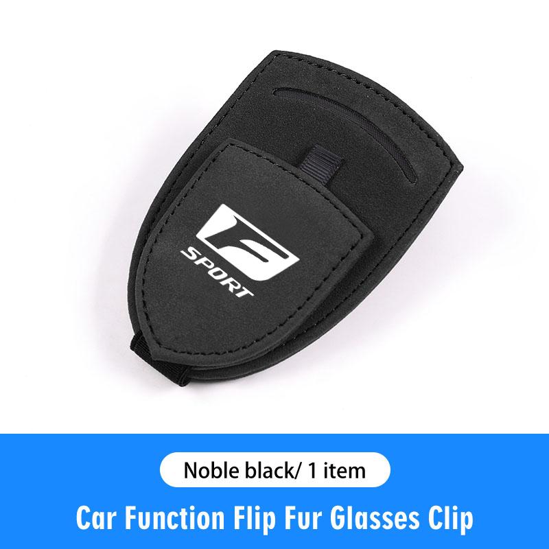 Multifunctional Pu Leather Car Sun Visor Glasses Holder Clip For Lexus F SPORT LBX NX RX 350h 450h ES UX 300e GS GX IS LS LX CT