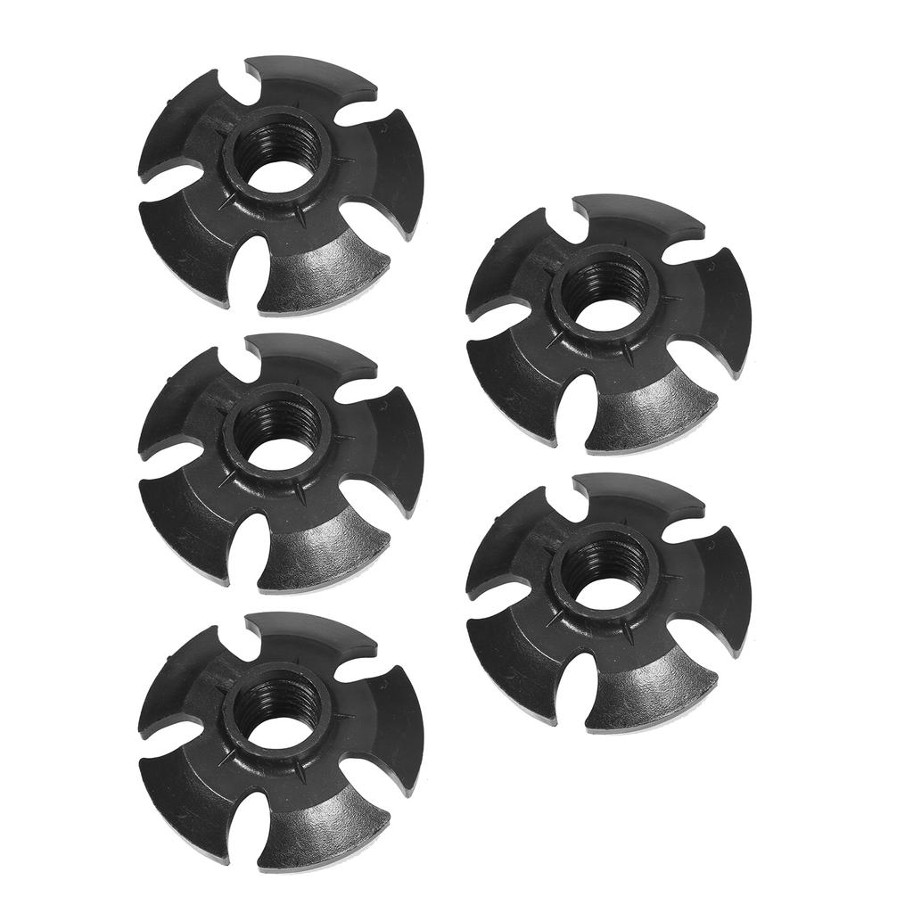 5шт походная палка резиновая снег грязь перетаскивание корзина походная палка трость аксессуар