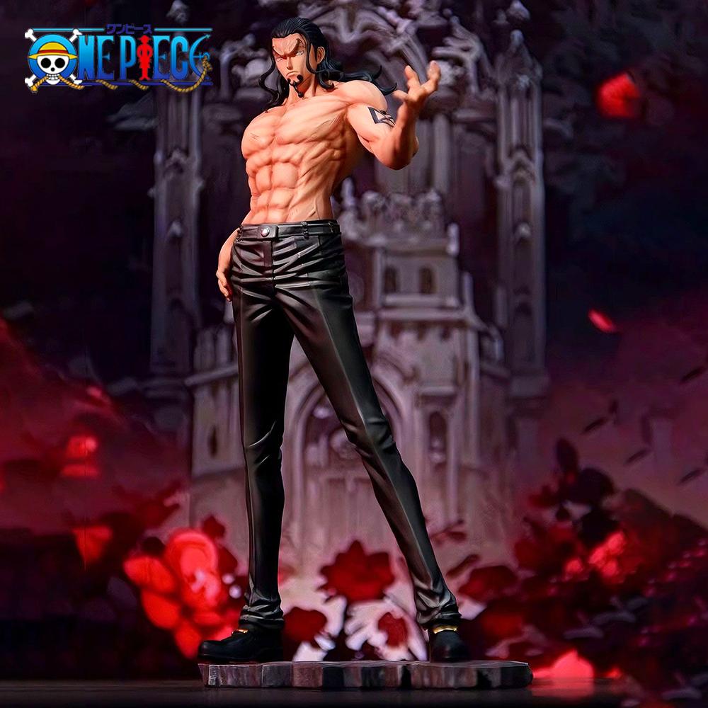 25 см/9,84 дюйма Аниме ONE PIECE Фигурка Роб Лучи Фигурки Действия ПВХ Статуя Настольное Украшение Коллекционная Модель Игрушки Подарки