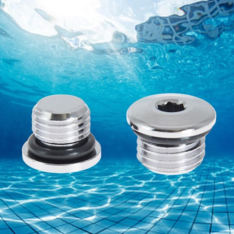 Scubas Diving Port Plug Regulator 1st Stage Low High Pressure Plugs Diving Regulator Screw Scubas Port Plug