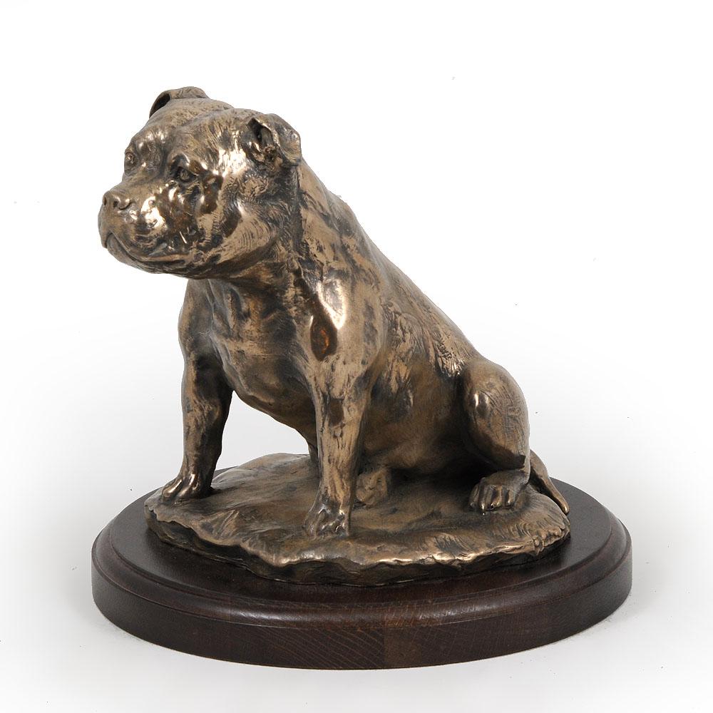 Staffordshire Bull Terrier, Staffy - Dog Figurine, Dog Silhouette Figurine, Trophy for Art-Dog Dog Show Exhibition