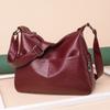 New New Style Bag for Women's Single-shoulder Crossbody Bag Japanese Mother Soft Leather Shoulder Bag