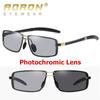 Мужские модные фотохромные поляризационные солнцезащитные очки для вождения на открытом воздухе, солнцезащитные очки классического дизайна для мужчин, рыбалка, спорт