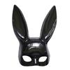 Women Girl Sexy Rabbit Ear Mask Cute Bunny Long Ears Bondage Halloween Masquerade Party Cosplay Costume Props
