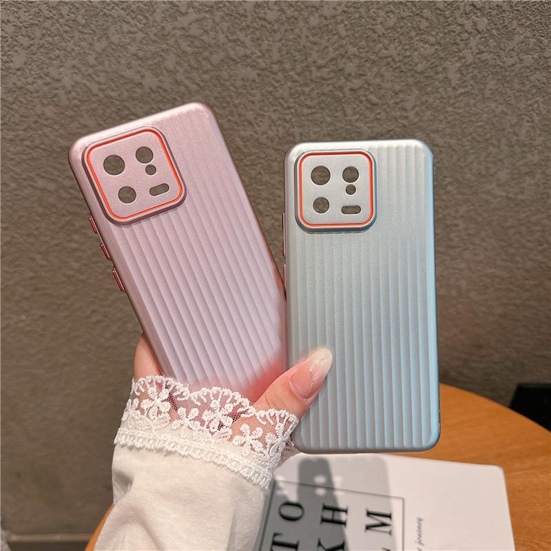 Для Xiaomi 14 13 Pro Ultra рифленое зернистое покрытие металлическая краска анти отпечатки пальцев ПК ударопрочный противоскользящий чехол-накладка