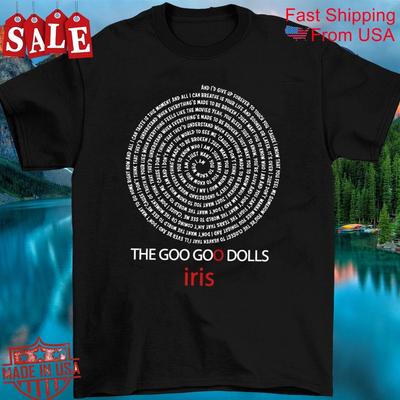 The Goo Goo Dolls Iris Подарок для фанатов Унисекс Все размеры Футболка 1RT1631 Унисекс Футболка