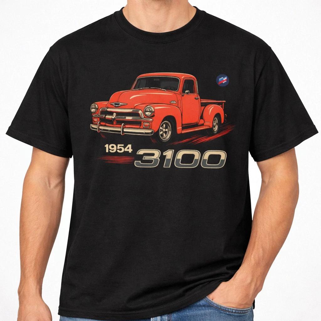 1954 Vintage Classic Pickup Truck Graphic Tee Hot Rod Unisex S-3XL Shirt