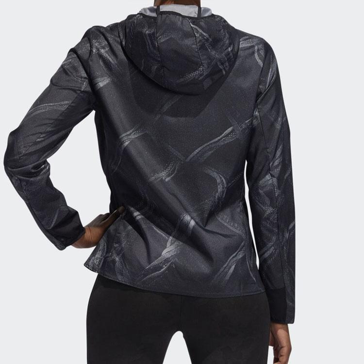 (WMNS) adidas Training Sports Hooded Jacket Black Women's DW5960