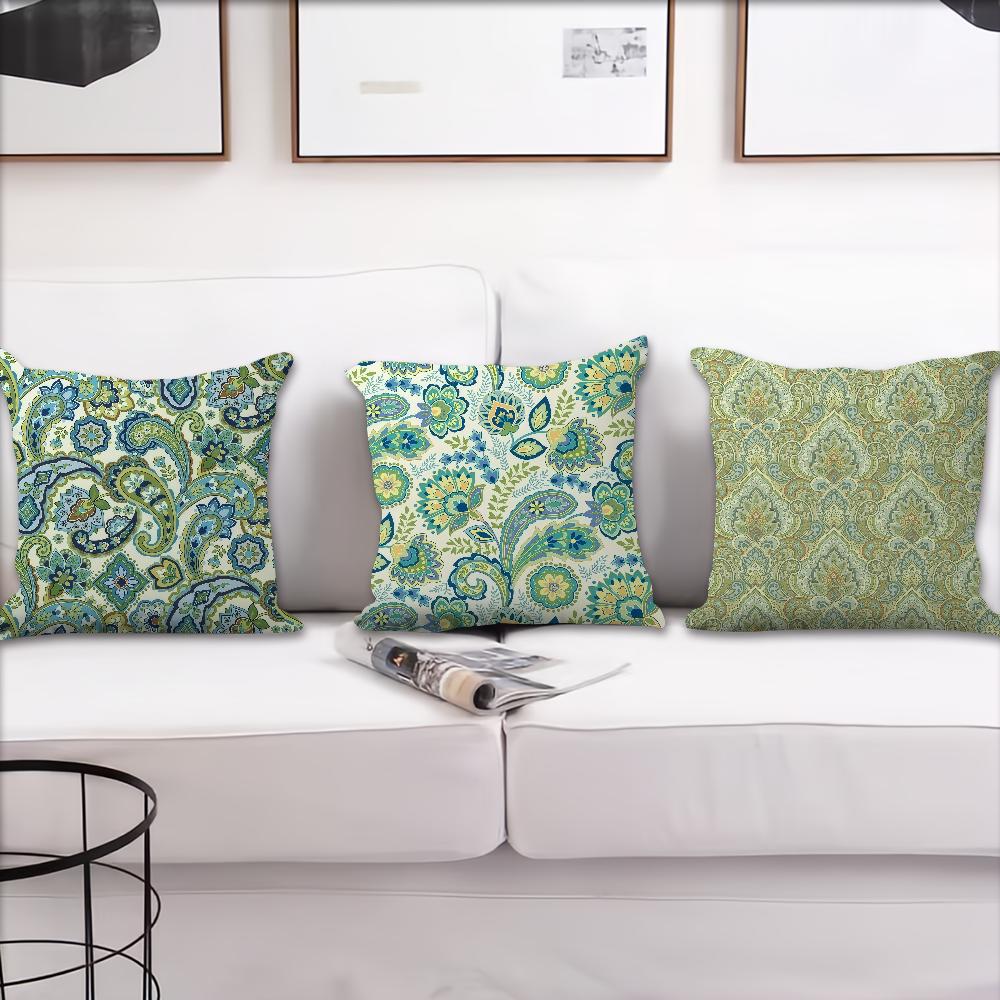 Модная P-пейсли Элегантность наволочка Подушка Декор Комната Дом Диван гостиная Офис Авто Нордическая Простота