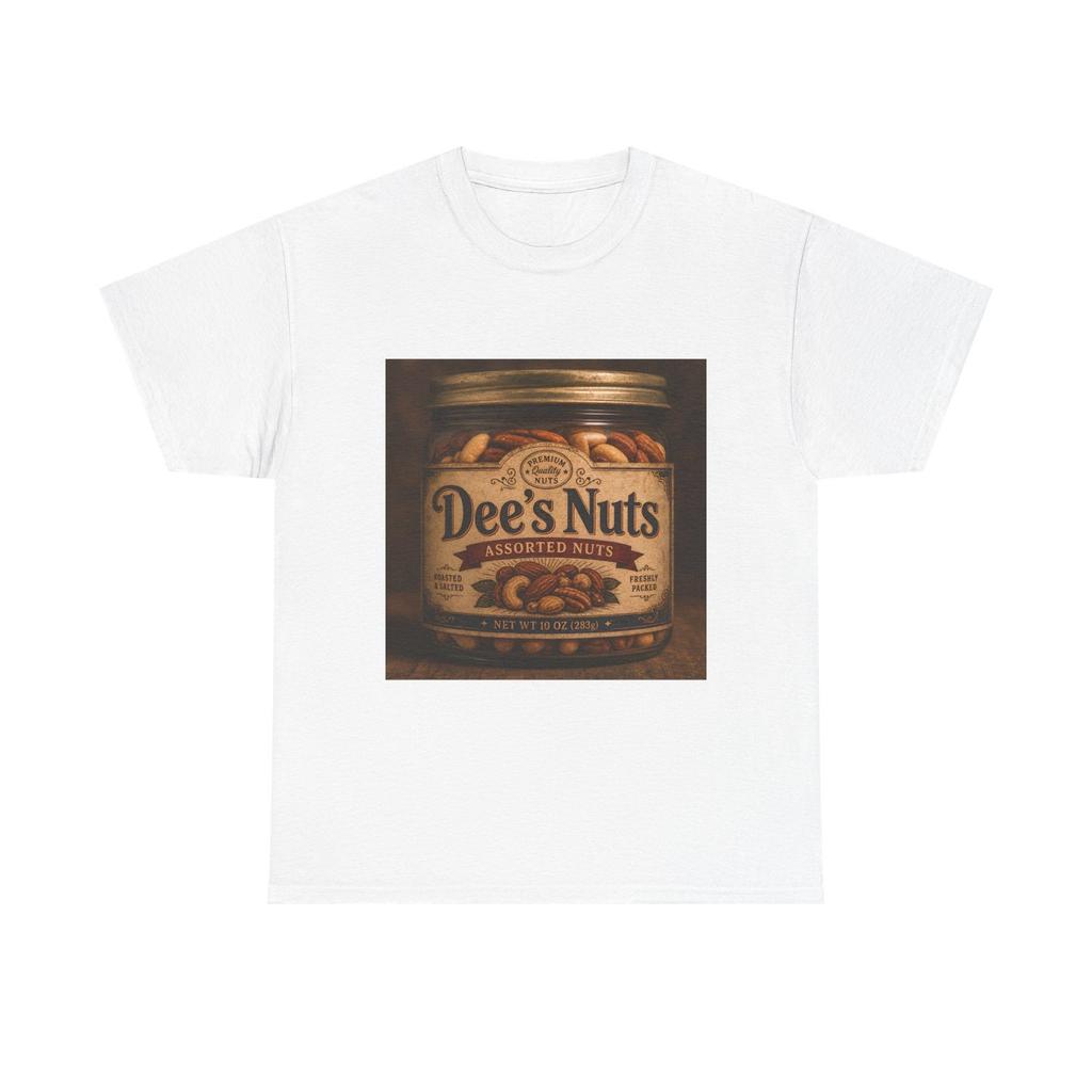 Dee's Nuts Jar Tee | Vintage Peanut Jar Graphic