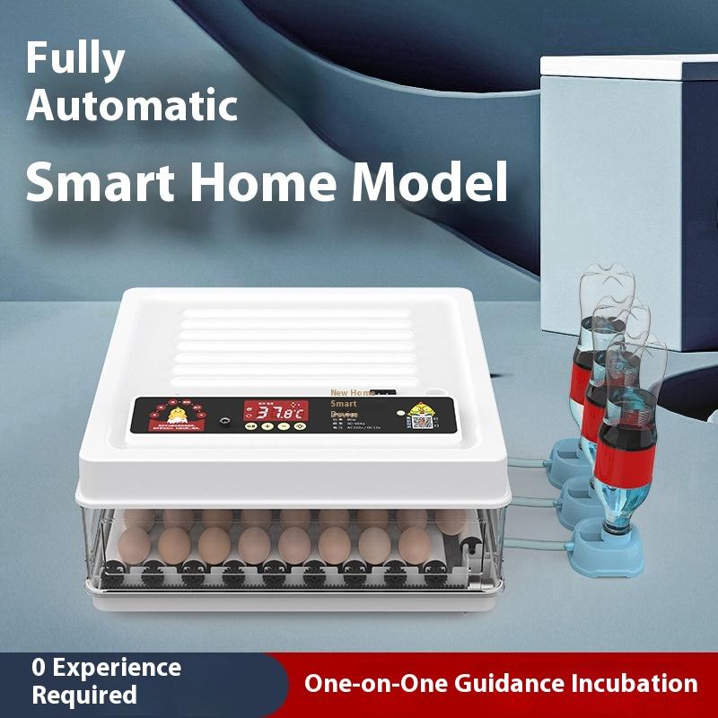 Инкубатор для цыплят Маленький домашний инкубатор Автоматический Умный домашний инкубатор для яиц Инкубатор для цыплят Инкубатор с водяной кроватью