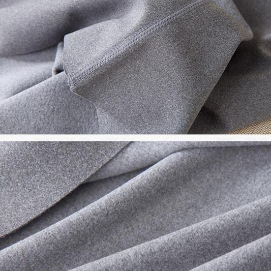 Men Winter Seamless Thermal Vest V-neck Sleeveless Thermal Underwear Thickened Elastic Slim Fit Bottoming Shirt Thermal Tops