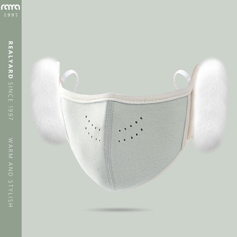 Теплая маска для защиты от холода, мягкие пушистые теплые наушники, новые флисовые чехлы для рта, зима-осень