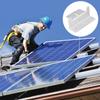 8 Pcs Aluminium Alloy Solar Panel Mounting Z Bracket Replacement Roof Photovoltaic Panel Holder Easy Installation