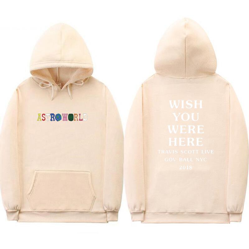 Новое поступление, модная толстовка с капюшоном, кактус Джек, толстовки в стиле хип-хоп, Astroworld, WISH YOU WERE HERE, толстовка с длинными рукавами и буквенным принтом