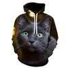 Girl 3D Printing Women Hoodies Cat Animal Series Pullover Animals Long Sleeve Hoodies Girls Tops Man Sweatshirts