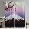 Tulle for Bedroom Fuji Curtains Child Room Blackout Curtain for Room 2 Panel Halloween Decoration Home Interior Curtains Living