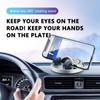SEAMETAL Car Phone Holder ABS Dashboard Navigation 360 Rotation Parking Number Plate Stable Anti-Slip Universal