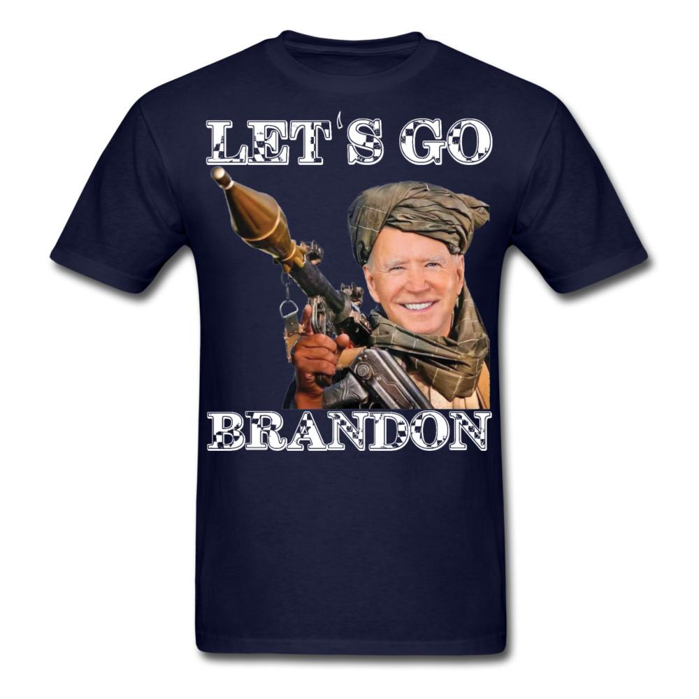 Футболка Let's Go Brandon Анти Джо Байден Смешная Политическая Футболка FJB США Размеры S-6XL
