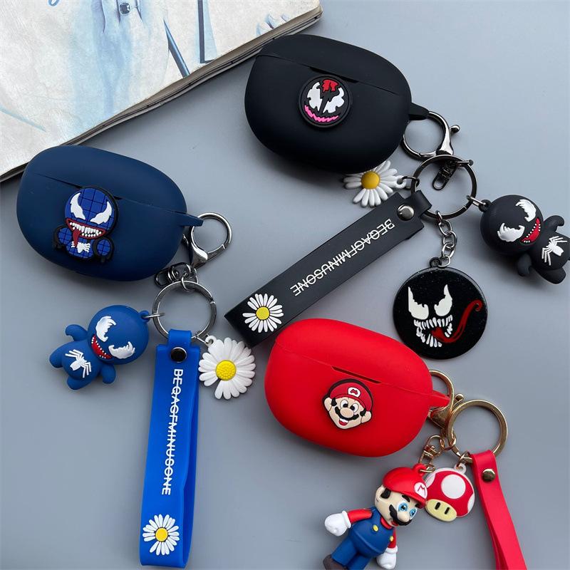 Для OnePlus Nord Buds 1 Pro Чехол для Bluetooth-гарнитуры Мультяшный Силиконовый Мягкий Чехол
