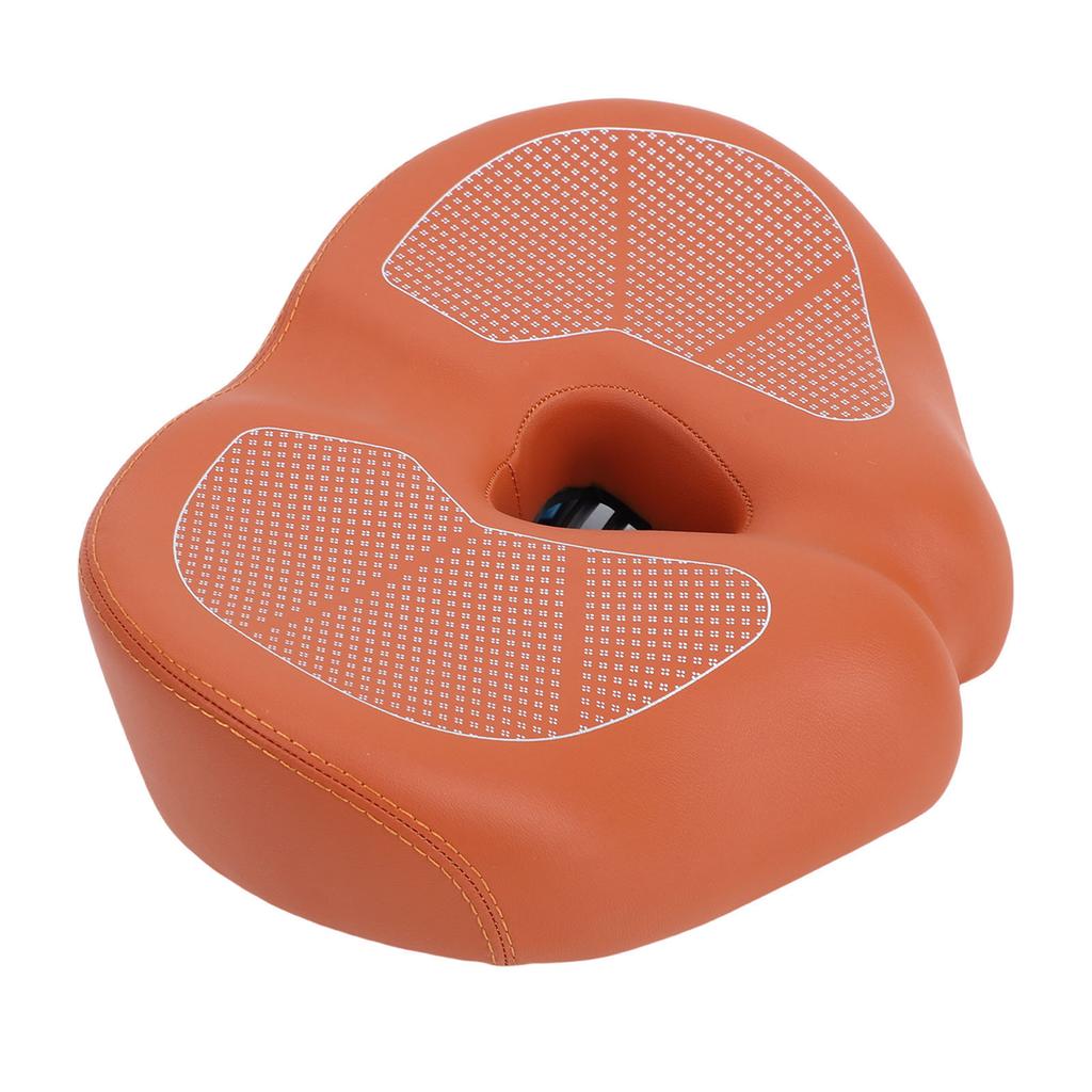 Bike Seat Cushion Enlarged and Thickened Waterproofing Foldable Comfortable Wide Bike Saddle for Cycling
