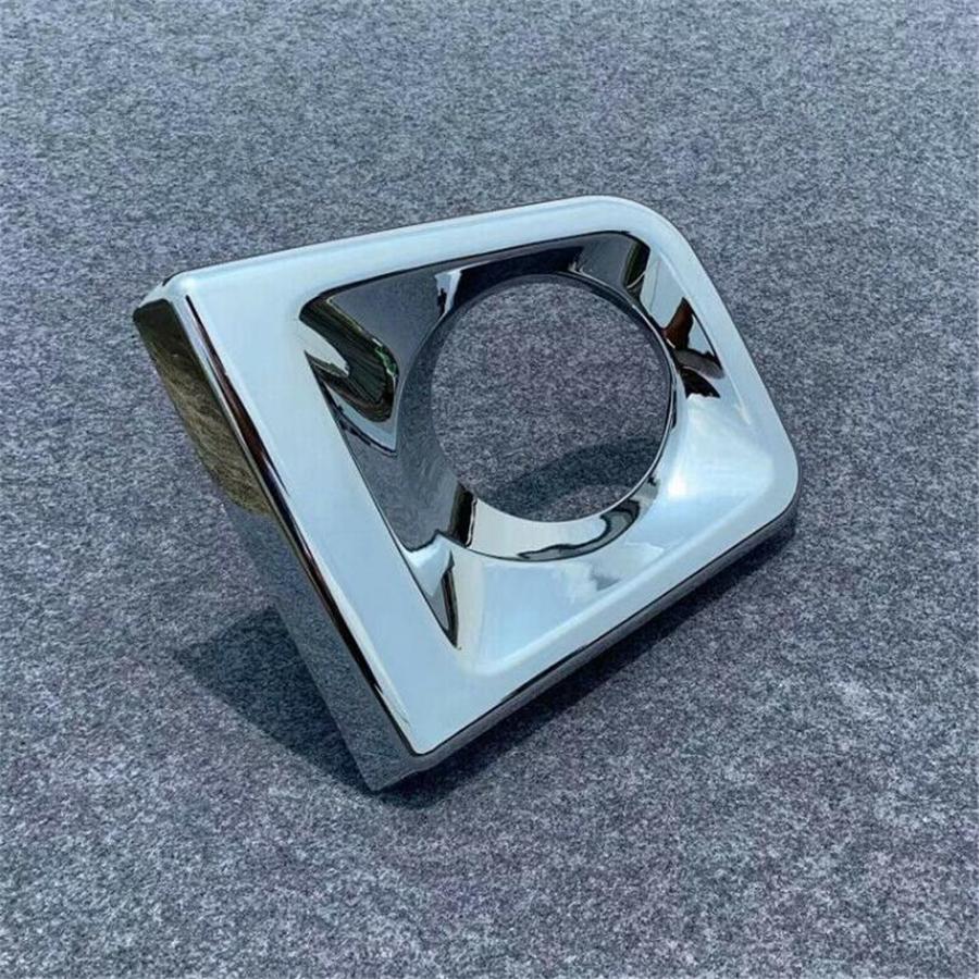 2PCS ABS Chrome Front Fog Light Cover Trim Fit For Toyota Tacoma 2016 - 2019