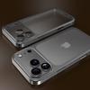 Официальный матовый полупрозрачный тонкий чехол Cosmic Orange для iPhone 17 Pro Max Air Series, бампер для 17 Pro