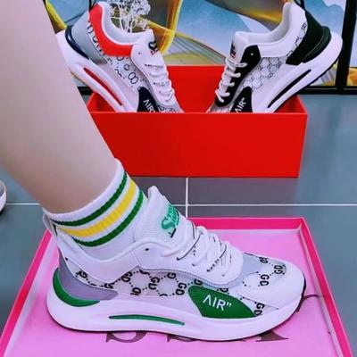 Новая женская обувь сетчатая спортивная обувь повседневная обувь платформа модная уличная дышащая женская обувь