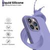 Coque de protection - BOOLING - pour iPhone 16 Pro Max - Silicone Liquide Doux - Ultra Slim - Violet