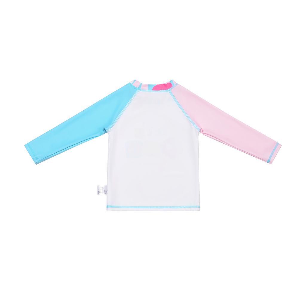 Children's swimming suit - Girls' long-sleeved sun-protective swimming suit - Girls' swimming costume