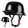 Vintage Motorcycle Half Helmet Cruiser Helmet Open Face Helmet Half Helmet Motorcycle Germany Face Safety Helmet Retro Scooter