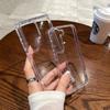 Luxury Transparent Hard Acrylic Phone Case For Samsung Galaxy S25 Ultra S24 FE S23 S22 Plus Clear Shockproof Soft Bumper Cover