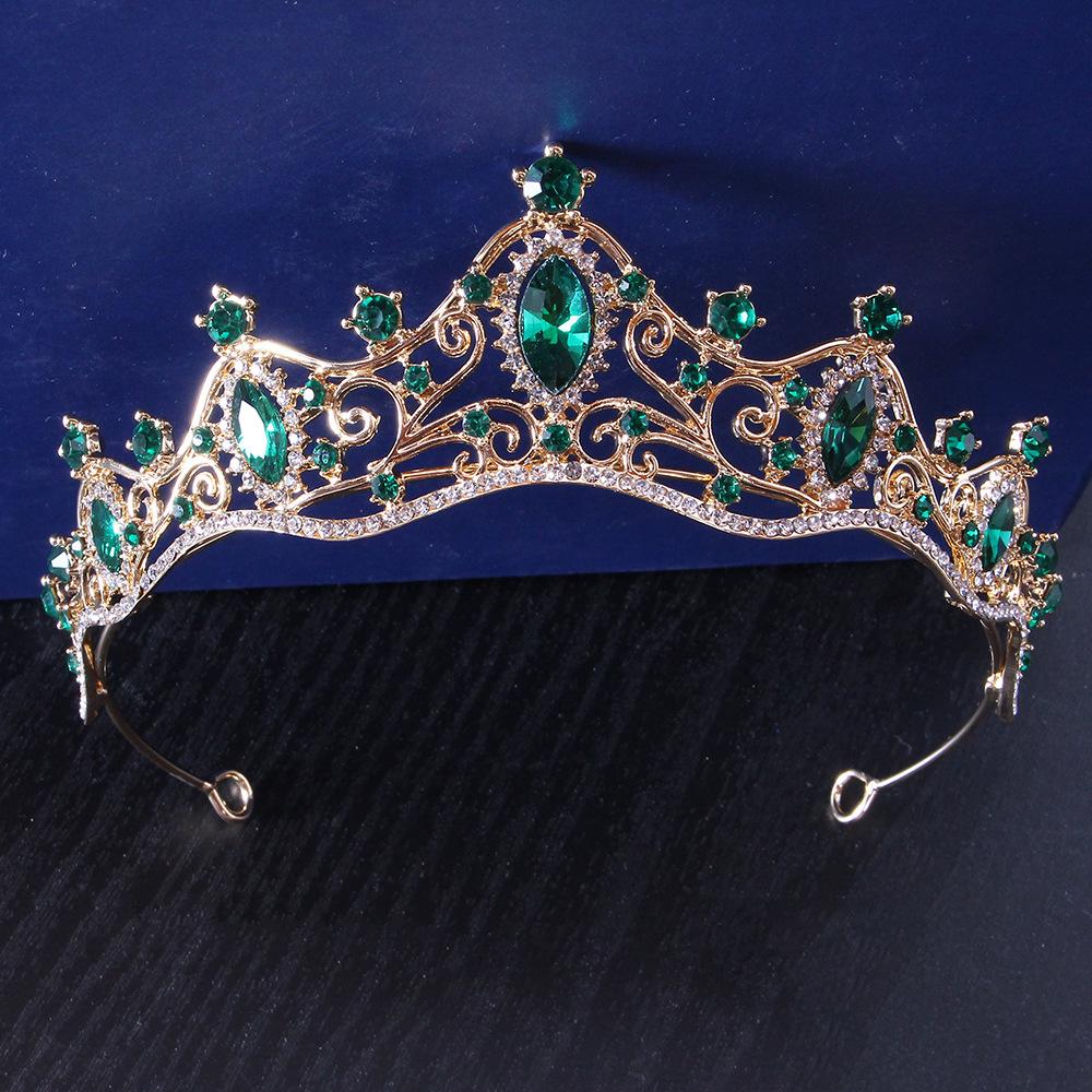 Bridal Headband Crown Bridal Wedding Jewelry Headdress Hair Clip Crown Hair Clasp