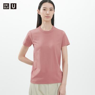 Uniqlo Футболка с круглым вырезом и коротким рукавом в японском стиле 