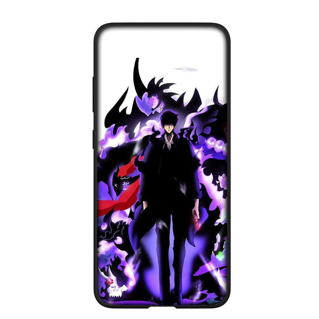 Чехол для Samsung Galaxy S25 S23 S22 S24 Ultra FE A05 A06 A15 A16 A36 A37 A35 A54 A55 A56 A57 A25 A26 A53 A17 Мультяшный Solo Leveling Сон Джин У Обложка